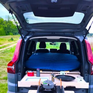 CAMPERINI MIDI - Box da campeggio universale con letto e cucina per l'auto
